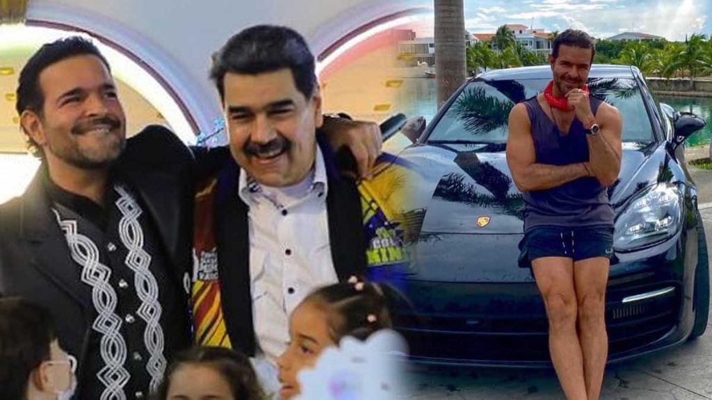 Pablo Montero presume costoso carro tras visitar a Nicolás Maduro