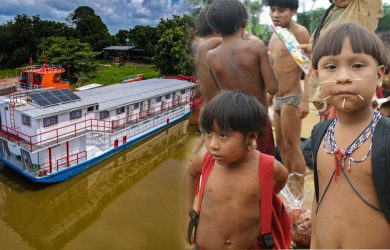 Unicef y Venezuela habilitan un barco hospital para atender a indígenas